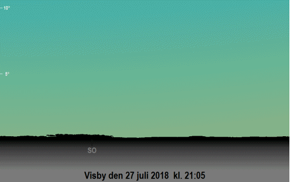 2018-07-27 Månförmörkelsen sedd från Visby
