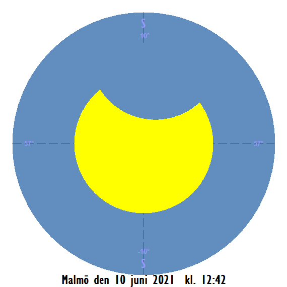 2021-06-10 kl. 12:42 Maximal solförmörkelse sedd från Malmö