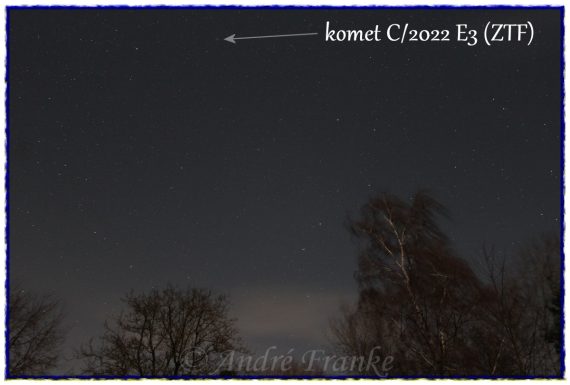 2023-01-30 ca kl. 21:50 komet C/2022 E3 (ZTF)